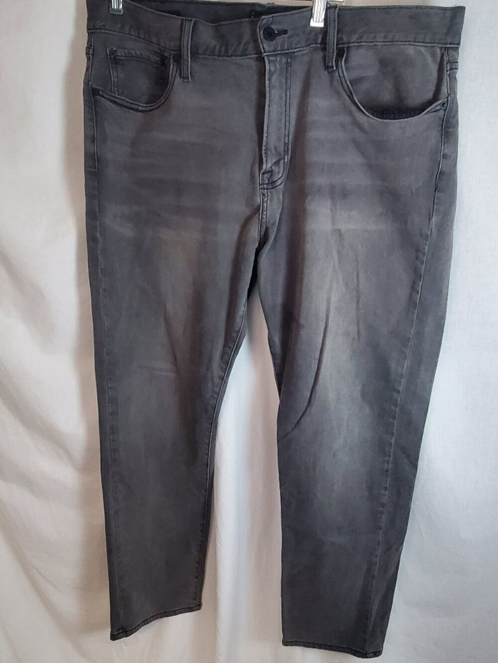 Lucky Brand Men's 38/30 221 original strait dark grey